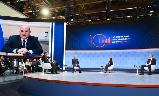 Russia Moscow Financial Forum