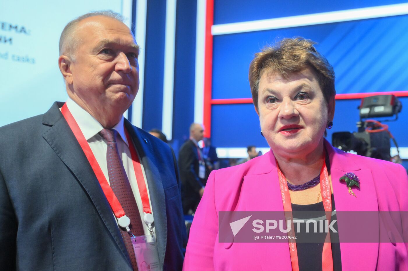 Russia Moscow Financial Forum