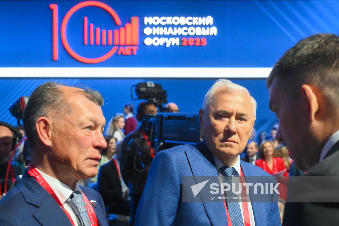 Russia Moscow Financial Forum