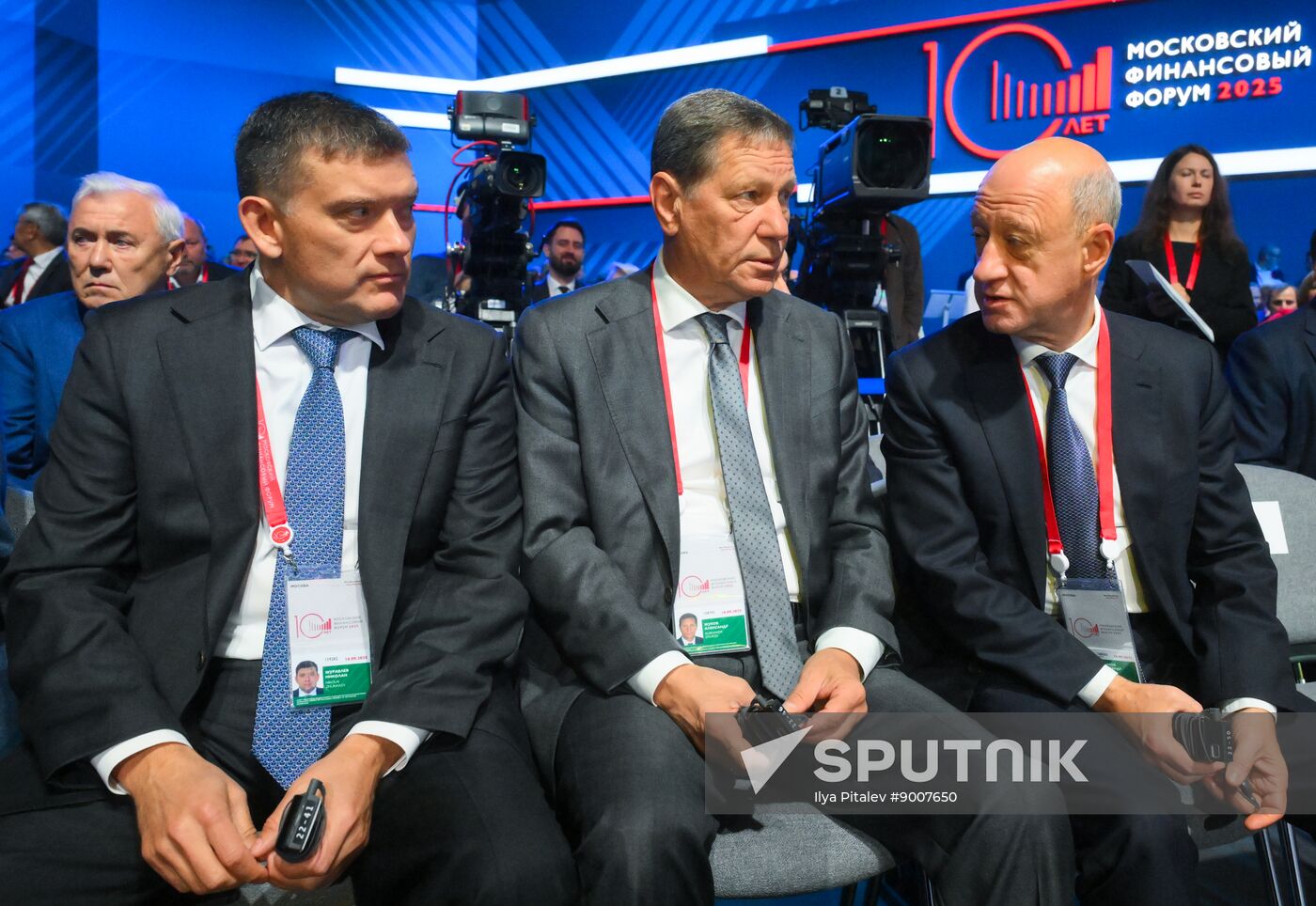 Russia Moscow Financial Forum