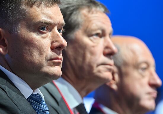 Russia Moscow Financial Forum