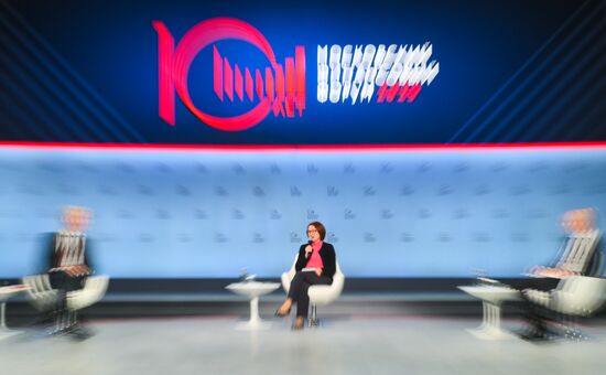 Russia Moscow Financial Forum