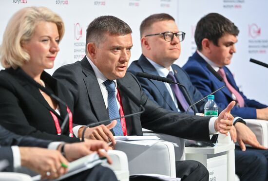 Russia Moscow Financial Forum