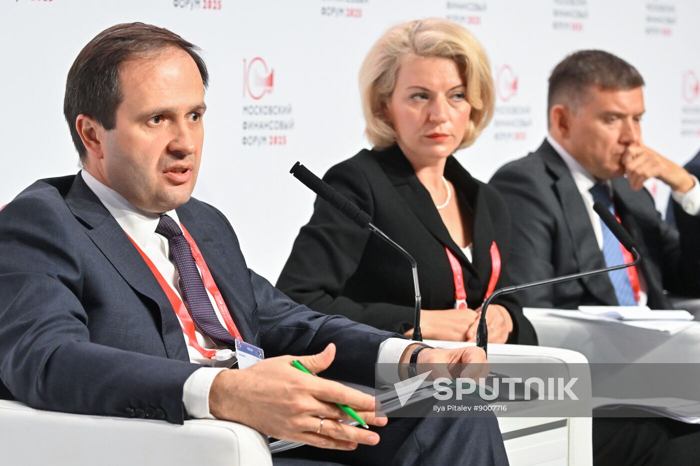 Russia Moscow Financial Forum