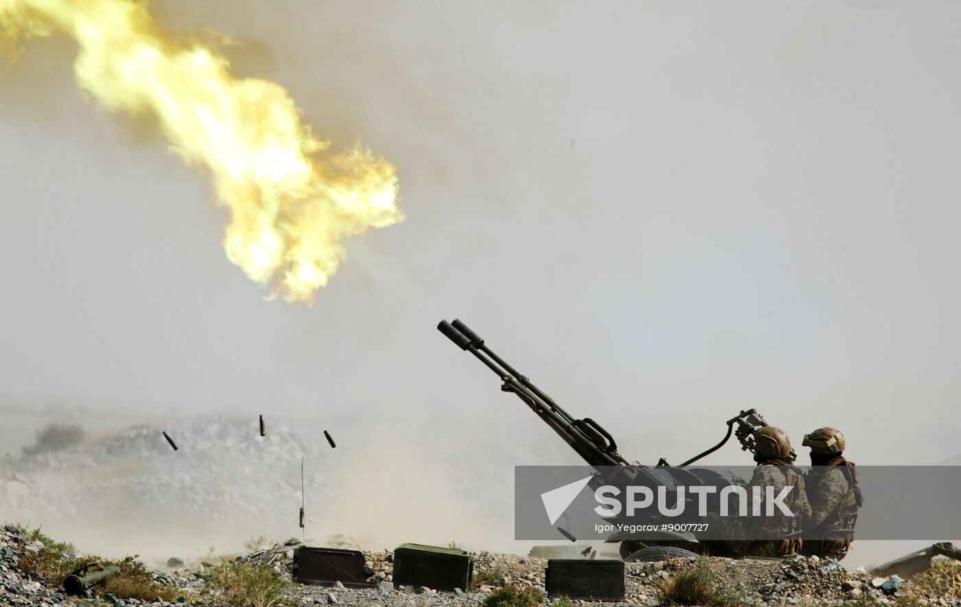 Kyrgyzstan CSTO Military Drills