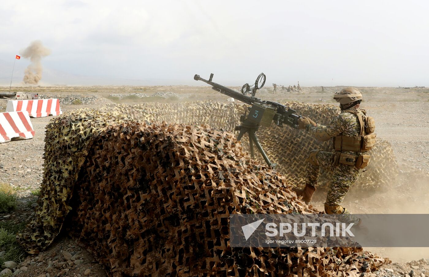 Kyrgyzstan CSTO Military Drills