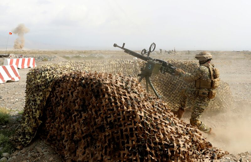 Kyrgyzstan CSTO Military Drills