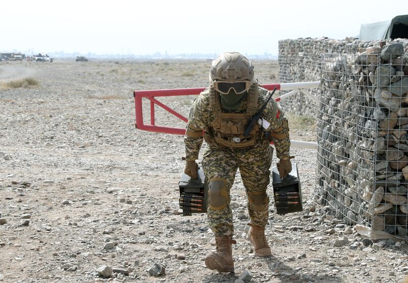 Kyrgyzstan CSTO Military Drills