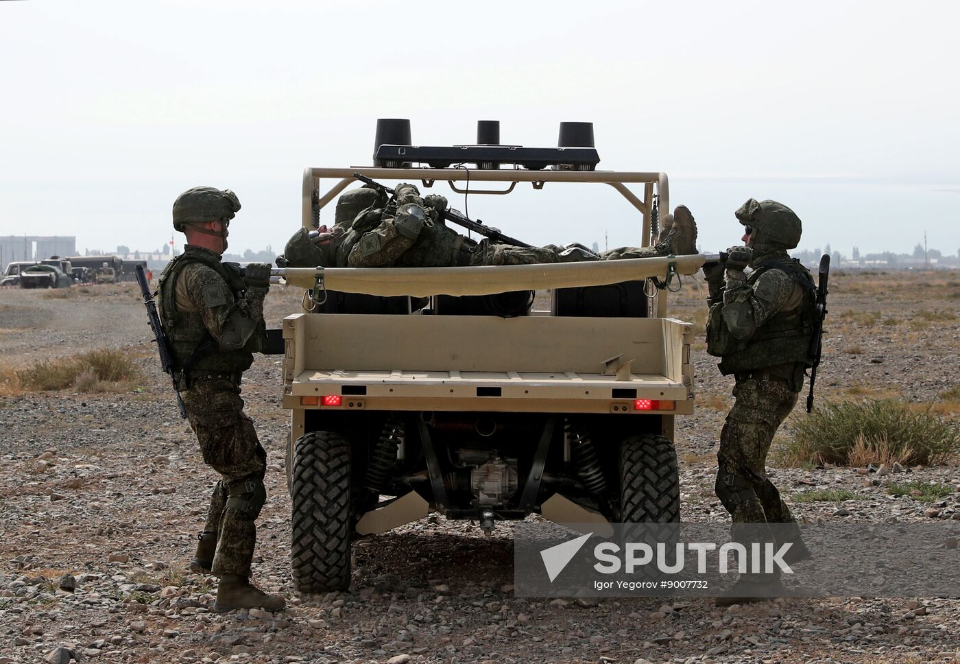 Kyrgyzstan CSTO Military Drills