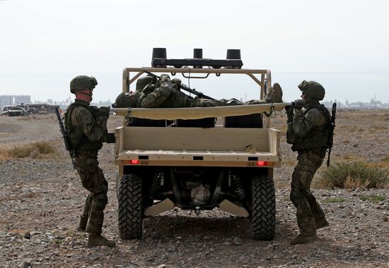 Kyrgyzstan CSTO Military Drills