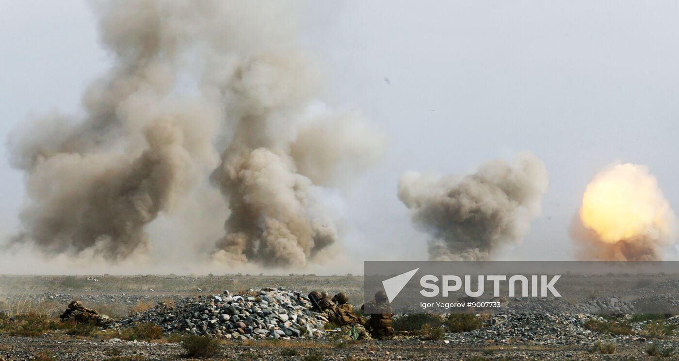 Kyrgyzstan CSTO Military Drills