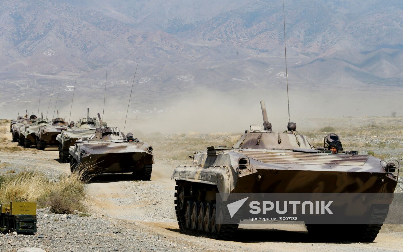 Kyrgyzstan CSTO Military Drills