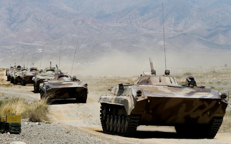 Kyrgyzstan CSTO Military Drills