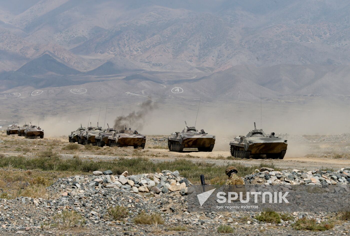 Kyrgyzstan CSTO Military Drills