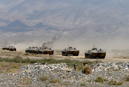 Kyrgyzstan CSTO Military Drills