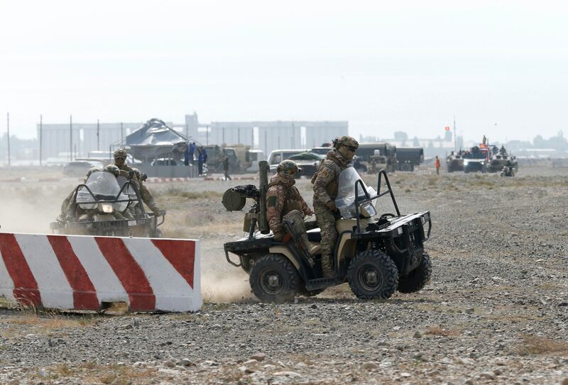 Kyrgyzstan CSTO Military Drills