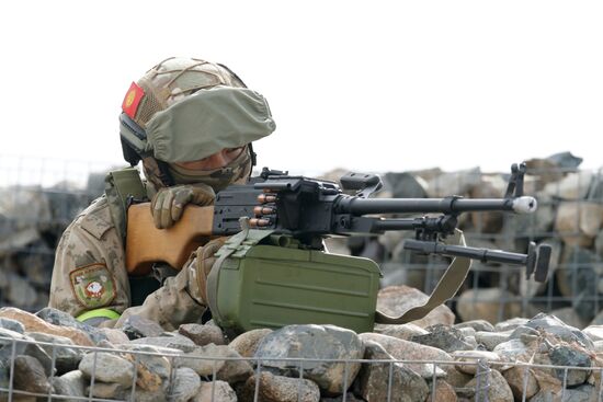 Kyrgyzstan CSTO Military Drills