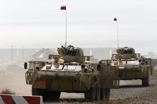 Kyrgyzstan CSTO Military Drills