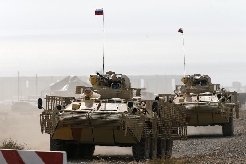 Kyrgyzstan CSTO Military Drills