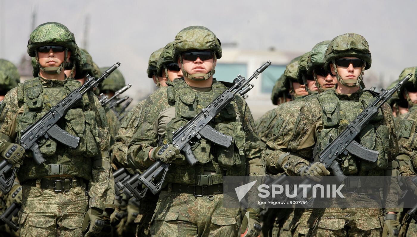 Kyrgyzstan CSTO Military Drills