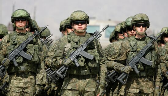 Kyrgyzstan CSTO Military Drills