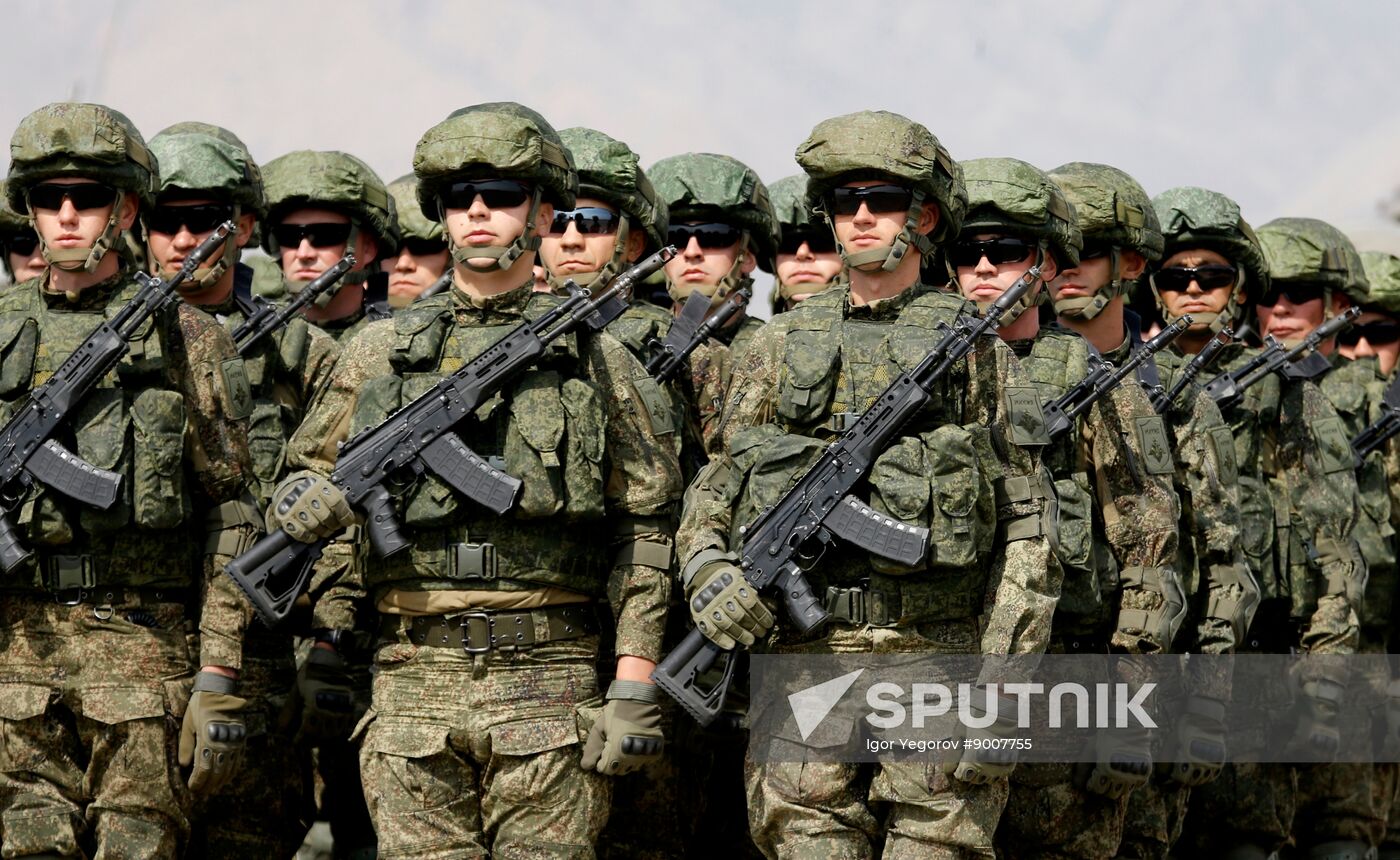 Kyrgyzstan CSTO Military Drills