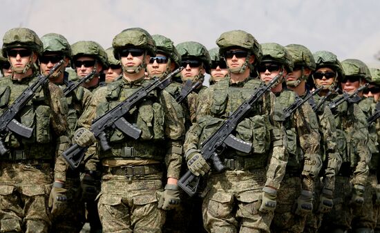Kyrgyzstan CSTO Military Drills