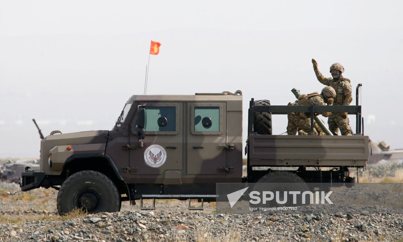 Kyrgyzstan CSTO Military Drills
