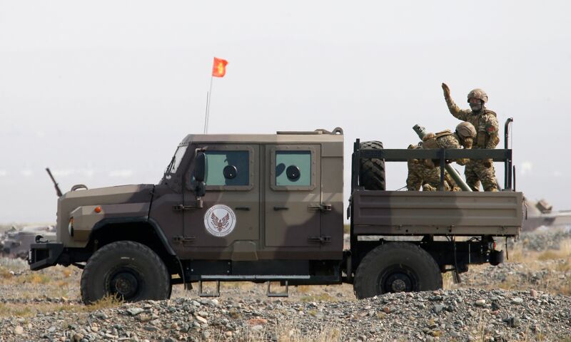 Kyrgyzstan CSTO Military Drills