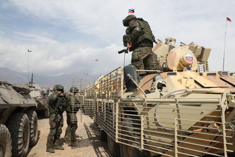 Kyrgyzstan CSTO Military Drills