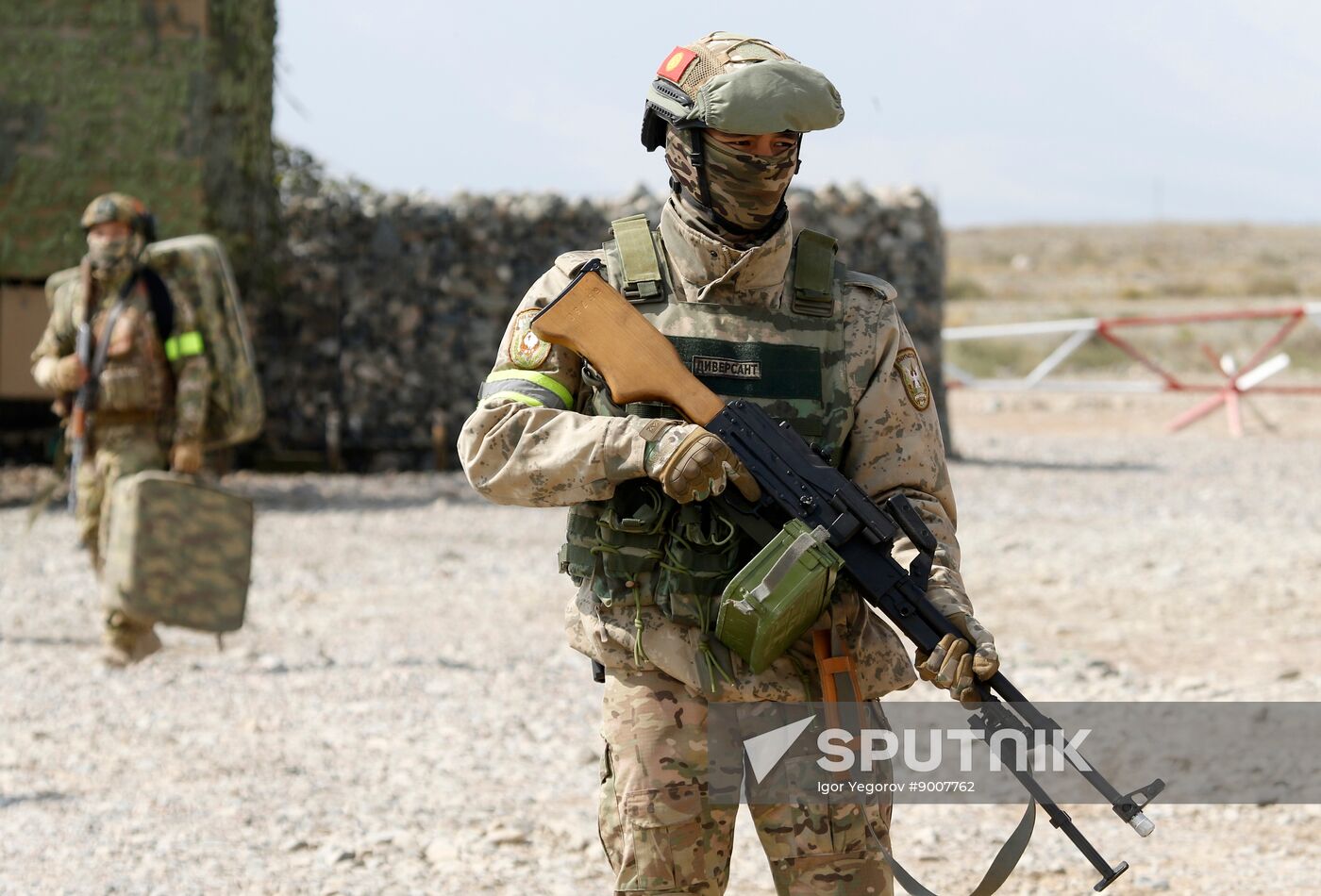 Kyrgyzstan CSTO Military Drills