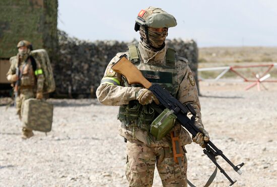 Kyrgyzstan CSTO Military Drills