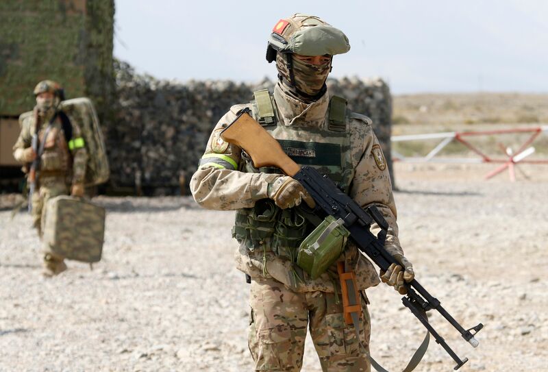 Kyrgyzstan CSTO Military Drills