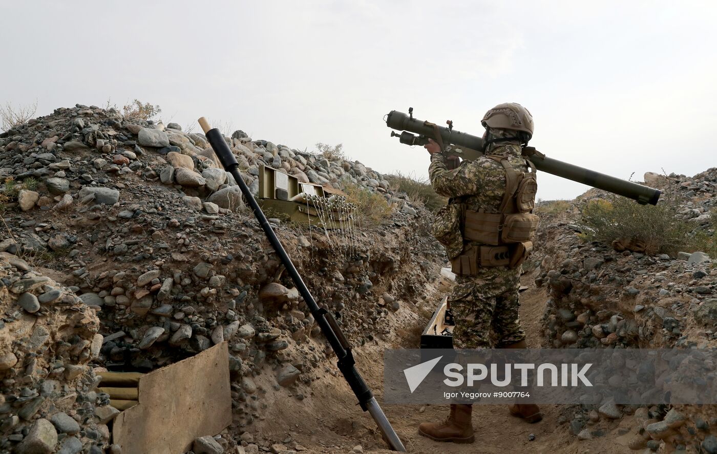 Kyrgyzstan CSTO Military Drills