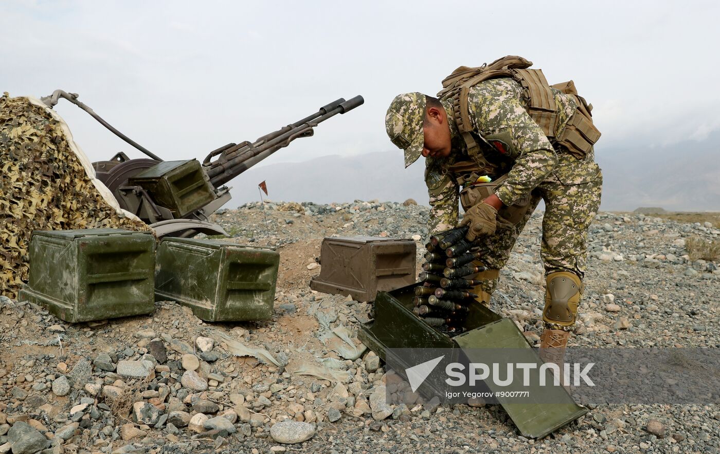 Kyrgyzstan CSTO Military Drills
