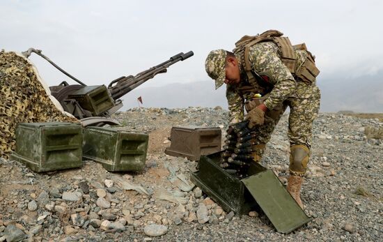 Kyrgyzstan CSTO Military Drills