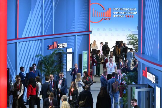 Russia Moscow Financial Forum