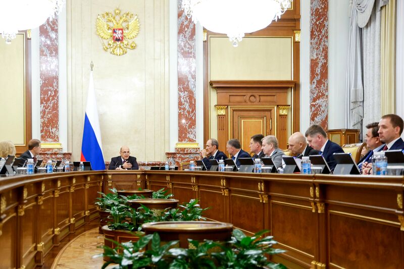 Russia Mishustin Government