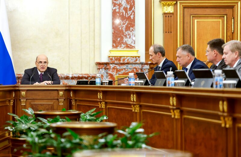 Russia Mishustin Government