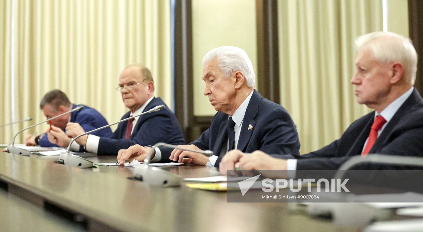Russia Putin Parliament