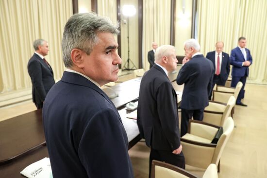 Russia Putin Parliament