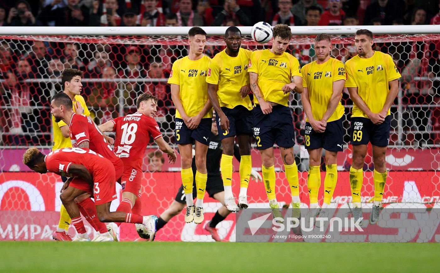 Russia Soccer Cup Spartak - Rostov