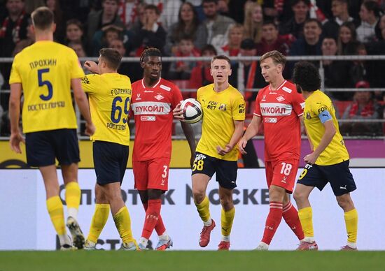 Russia Soccer Cup Spartak - Rostov