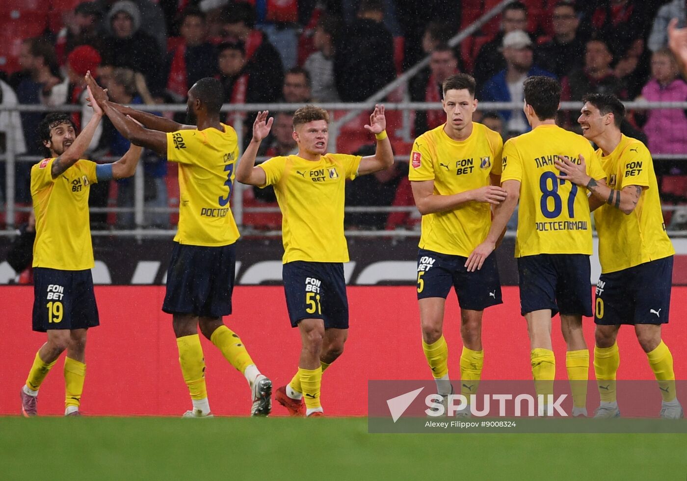 Russia Soccer Cup Spartak - Rostov