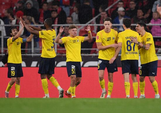 Russia Soccer Cup Spartak - Rostov