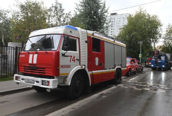 Russia School Collapse