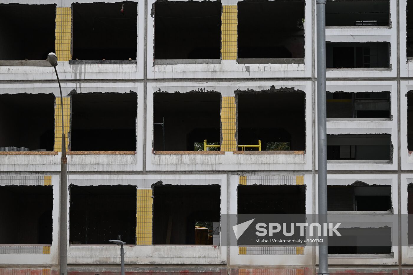 Russia School Collapse