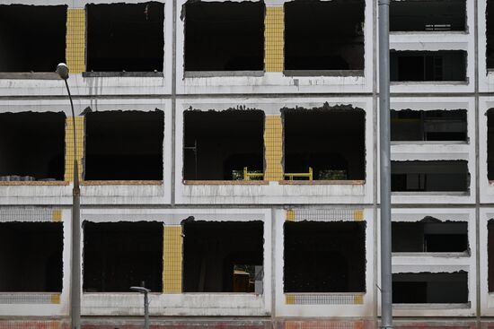 Russia School Collapse