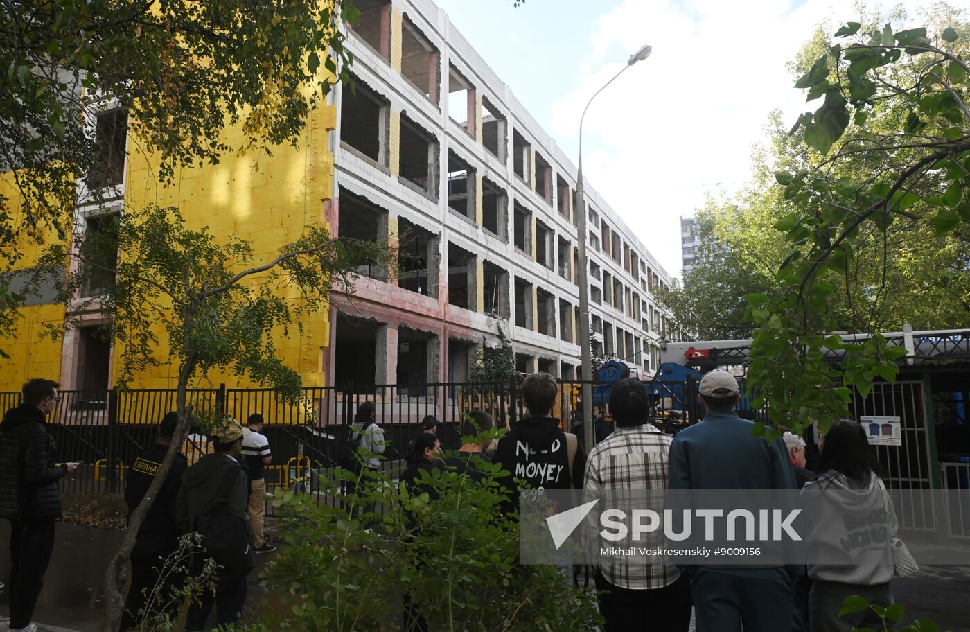 Russia School Collapse
