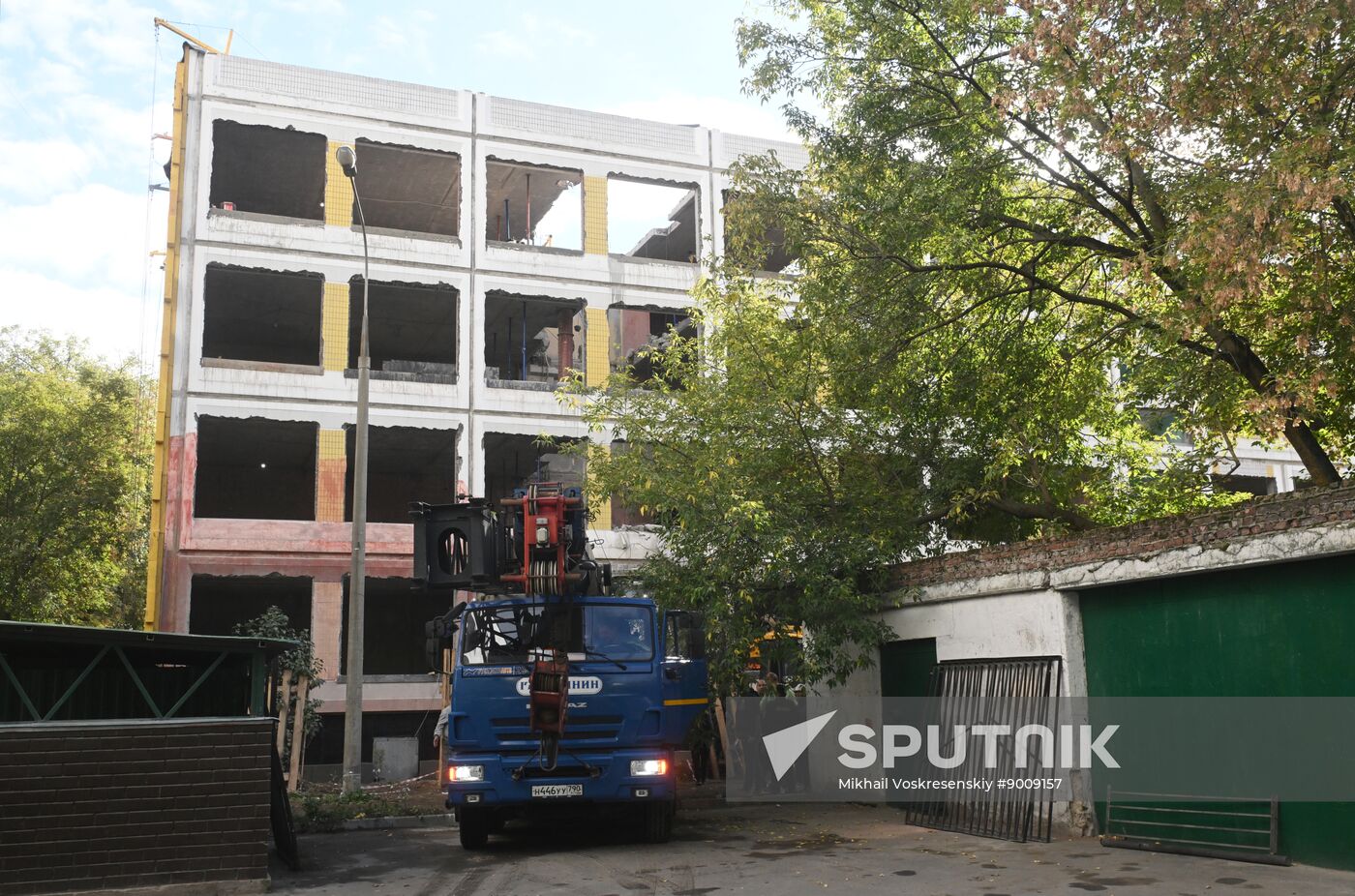 Russia School Collapse